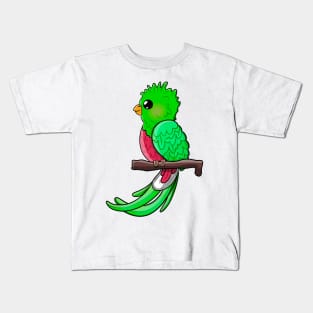 El Quetzal Kawaii Kids T-Shirt